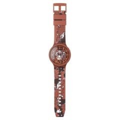 SB05C100 Swatch Camoflower Cotton Erkek Kol Saati