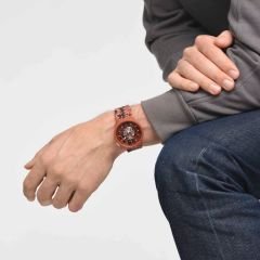 SB05C100 Swatch Camoflower Cotton Erkek Kol Saati