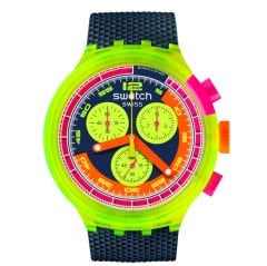 SB06J100 Swatch Neon to the Max Erkek Kol Saati