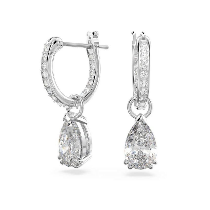 5636716 Swarovski Küpe Thebasıcs:Pe Pear Whıte/Rhs