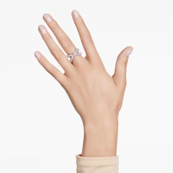 5677632 Swarovski Yüzük Hyperbola:Rıng Whıte/Rhs 55 5677632