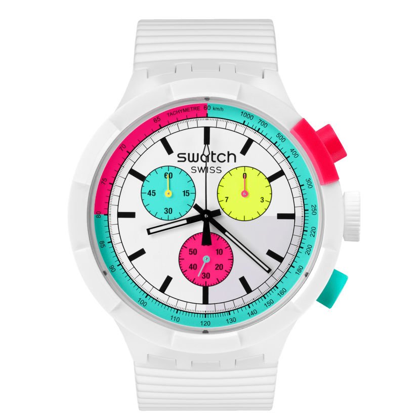 SB06W100 Swatch Purity of Neon Erkek Kol Saati