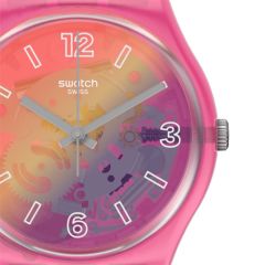 GP174 Swatch Gent Orange Disco Fever Kadın Kol Saati