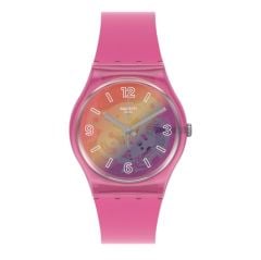 GP174 Swatch Gent Orange Disco Fever Kadın Kol Saati