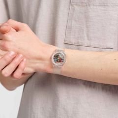 SO28K100-S06 Swatch Clearly Gent Kadın Kol Saati