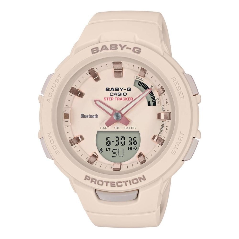 BSA-B100-4A1DR Casio G-Shock Bayan Kol Saati BSA-B100-4A1DR
