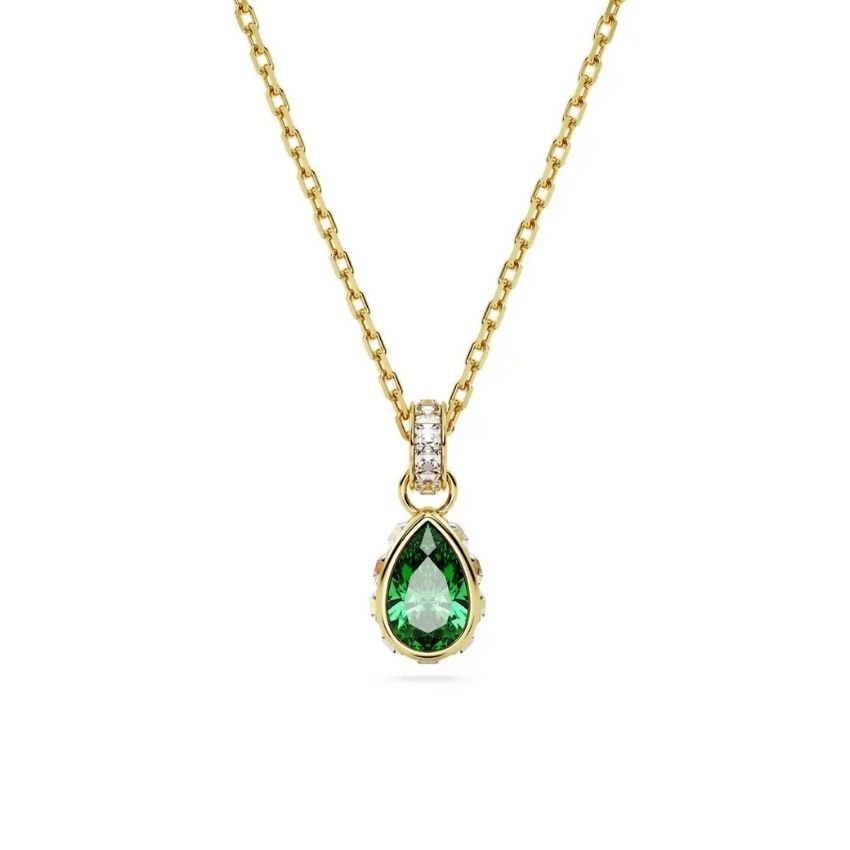 5648751 Swarovski Kolye Stilla:Pend Pear Gre/Gos