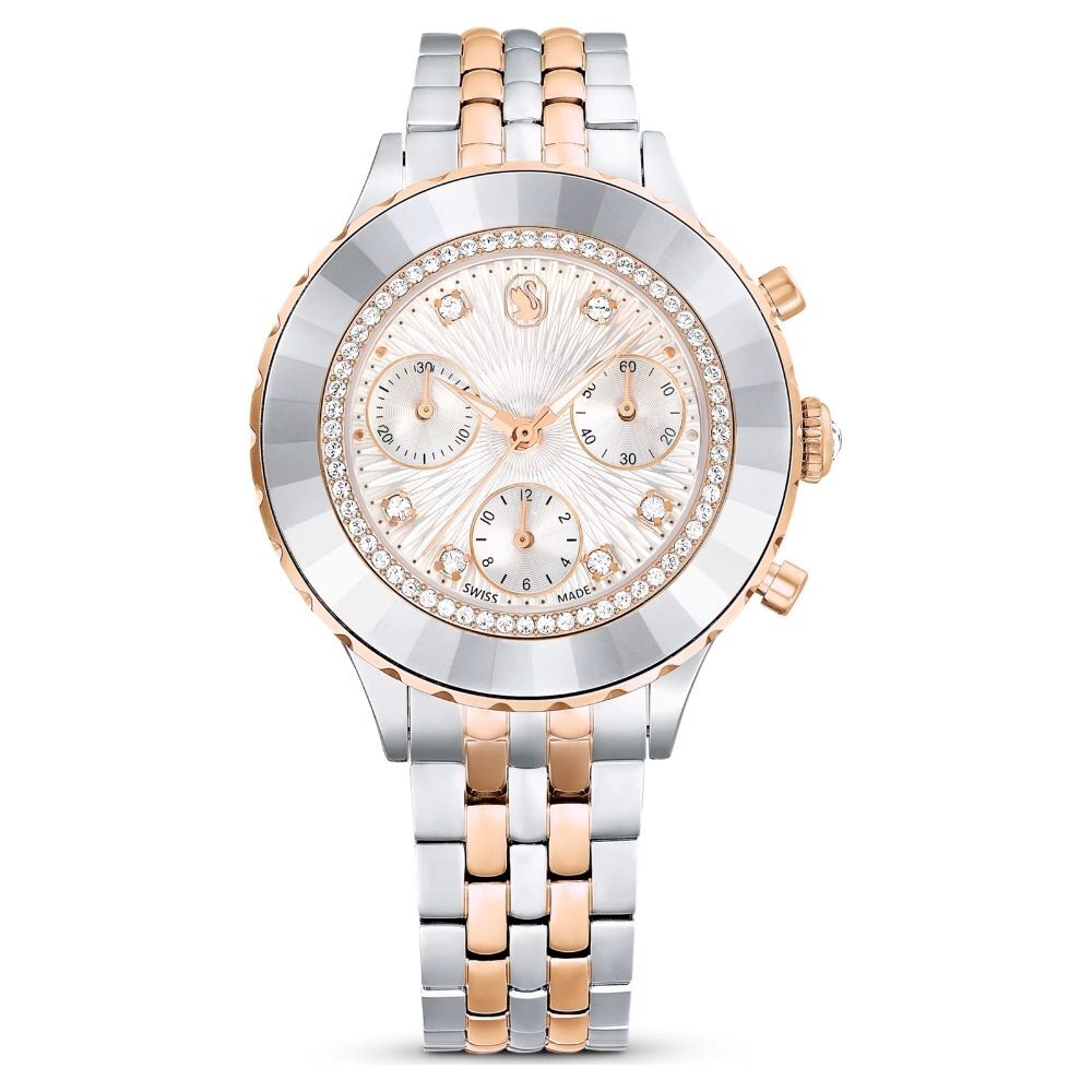 5672937 Swarovski Kol Saati Octea Chrono:Mb Sıl//Sts Pro 5672937