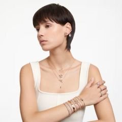 5649474 Swarovski Küpe Millenia:Pe Famor/Ros
