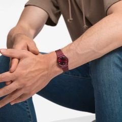 GR405 Swatch Gent Redbaya Kadın Kol Saati