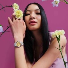 YLS236G Swatch Petal Swirl Bayan Kol Saati YLS236G