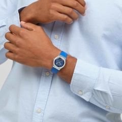 YLS235 Swatch Blue Petal Promise Bayan Kol Saati YLS235