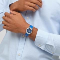 YLS235 Swatch Blue Petal Promise Bayan Kol Saati YLS235