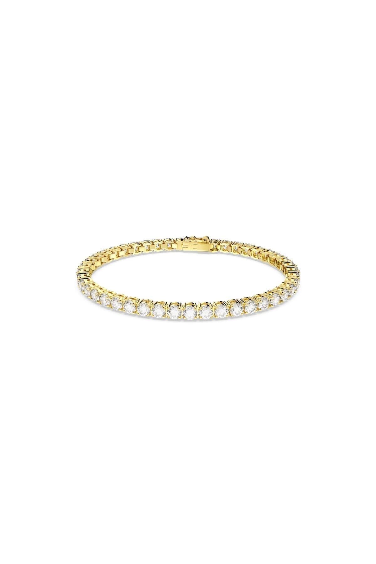 5657662 Swarovski Bilezik Re Matrix:Bracelet S White/Gos L