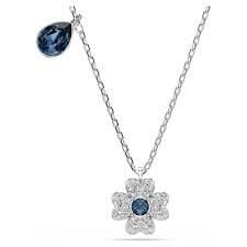 5734553 Ss Te Symbolıca:Necklace Clover Blu/Rhs