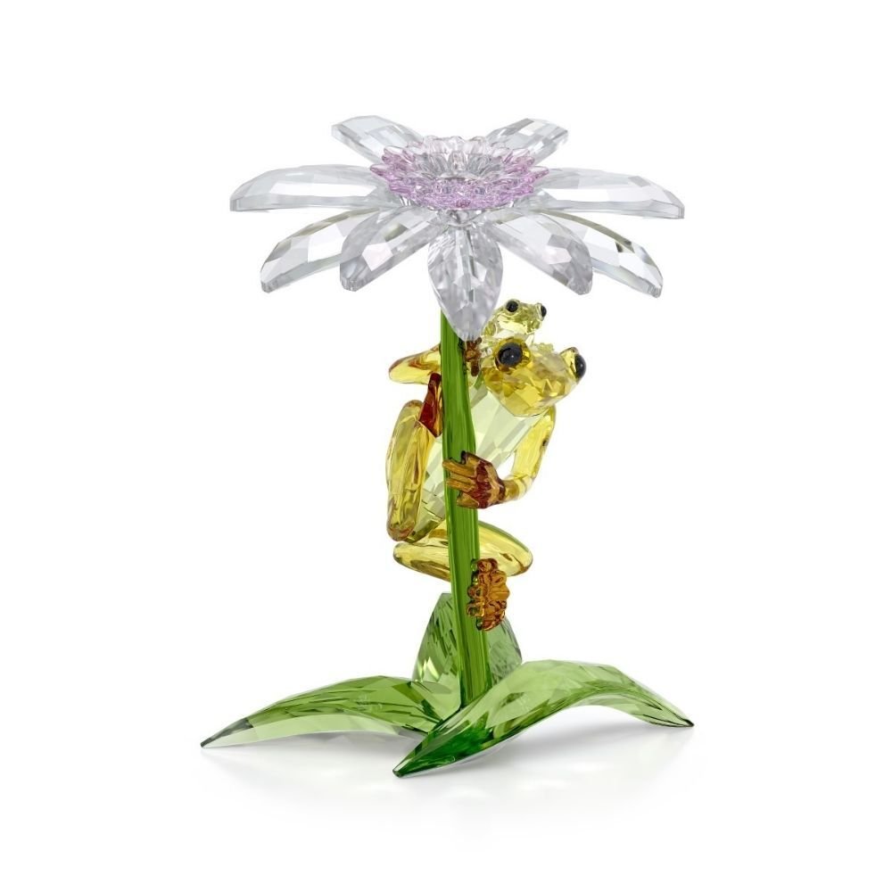 5670892 Swarovski Ev Dekorasyonu Idyllıa:Frogs And Flower 5670892