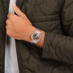SO29K100-S06 Swatch Clearly New Gent Erkek Kol Saati