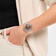 SO29K100-S06 Swatch Clearly New Gent Erkek Kol Saati