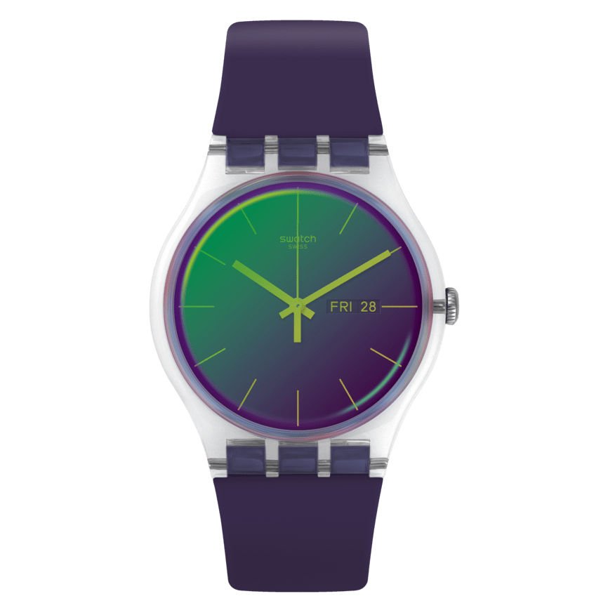 SO29K703 Swatch Polapurple Erkek Kol Saati