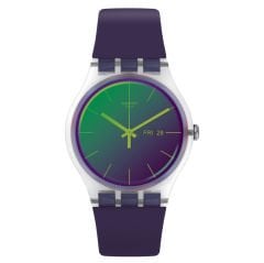 SO29K703 Swatch Polapurple Erkek Kol Saati