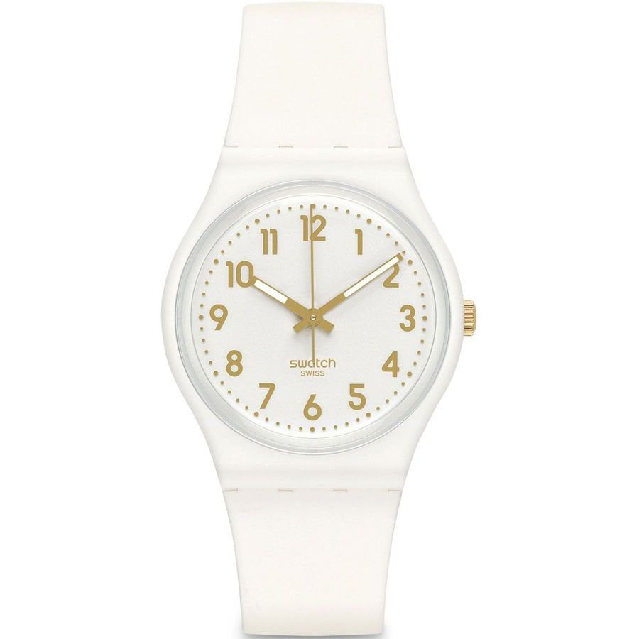 GW164 Swatch Gent White Bishop Kol Saati