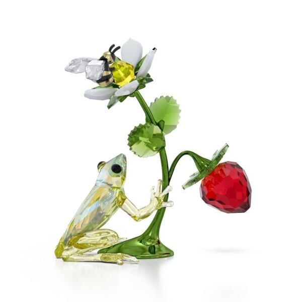 5667599 Swarovski Ev Dekorasyonu Idyllıa:Frog, Bee And Strawberry 5667599
