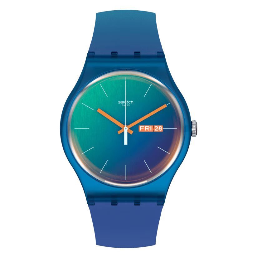 SO29N708 Swatch Fade To Teal Unisex Kol Saati