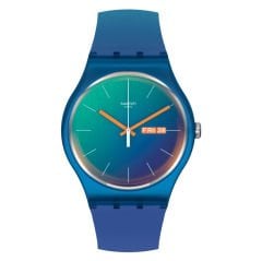 SO29N708 Swatch Fade To Teal Unisex Kol Saati