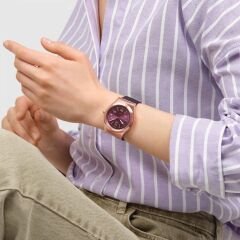 YIG401 Swatch Burgundy Story Unisex Kol Saati YIG401