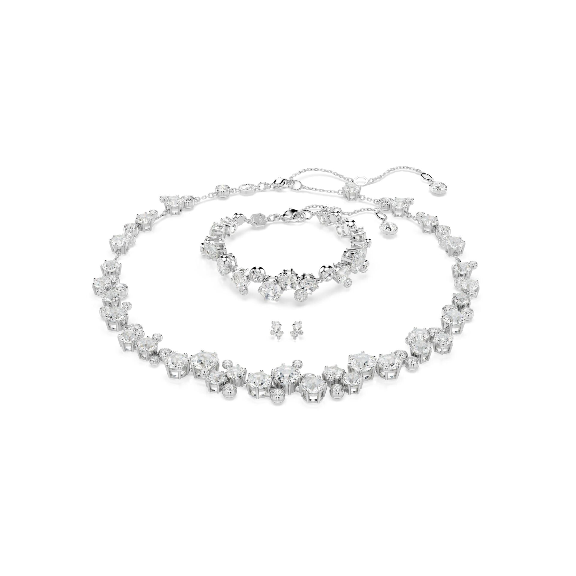 5738285 Swarovski Kolye-Küpe Set Constella:Set Cry/Rhs