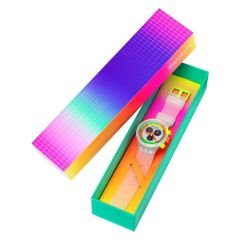 SB02K100 Swatch Neon Jelly Erkek Kol Saati