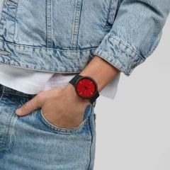SB05B111 Swatch Midnight Mode Erkek Kol Saati