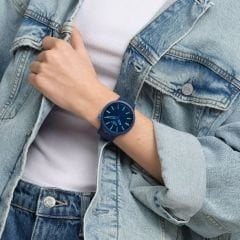 SB05N113 Swatch Indigo Glow Erkek Kol Saati