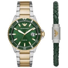 AR80063SET Emporio Armani Set Erkek Kol Saati Bileklik