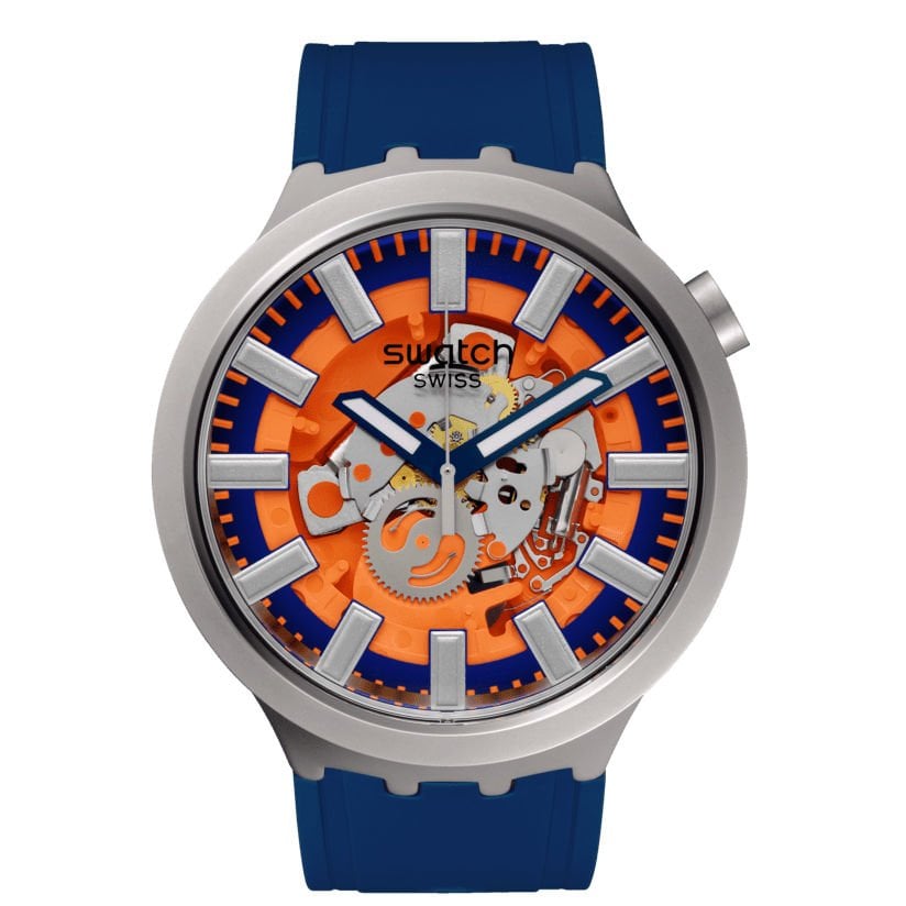 SB07S114 Swatch Orange In the Works Erkek Kol Saati