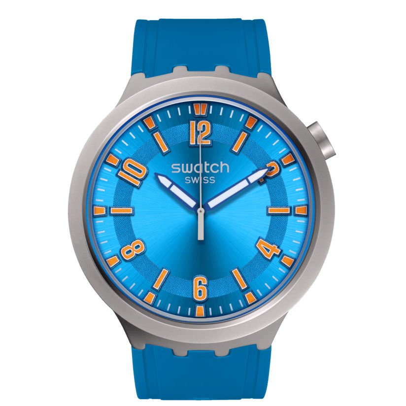 SB07S115 Swatch Blue In The Works Erkek Kol Saati