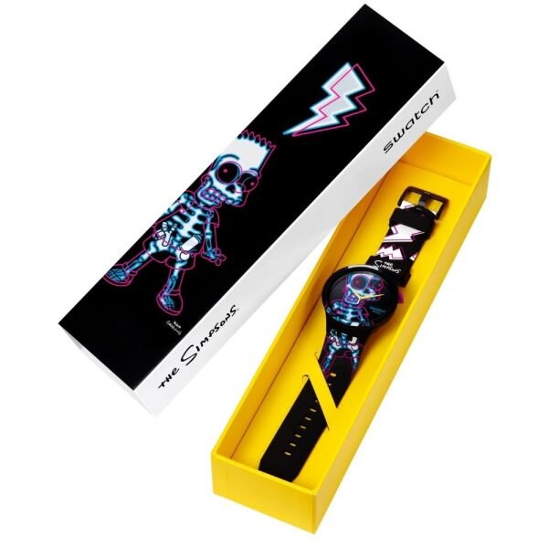 SB01Z105 Swatch Aye Carumboo Erkek Kol Saati