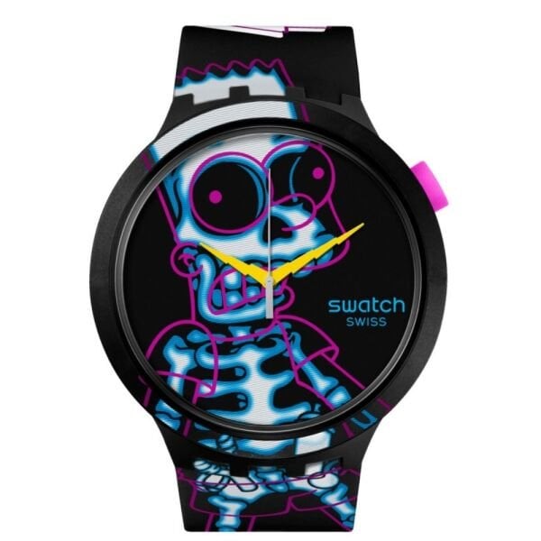 SB01Z105 Swatch Aye Carumboo Erkek Kol Saati