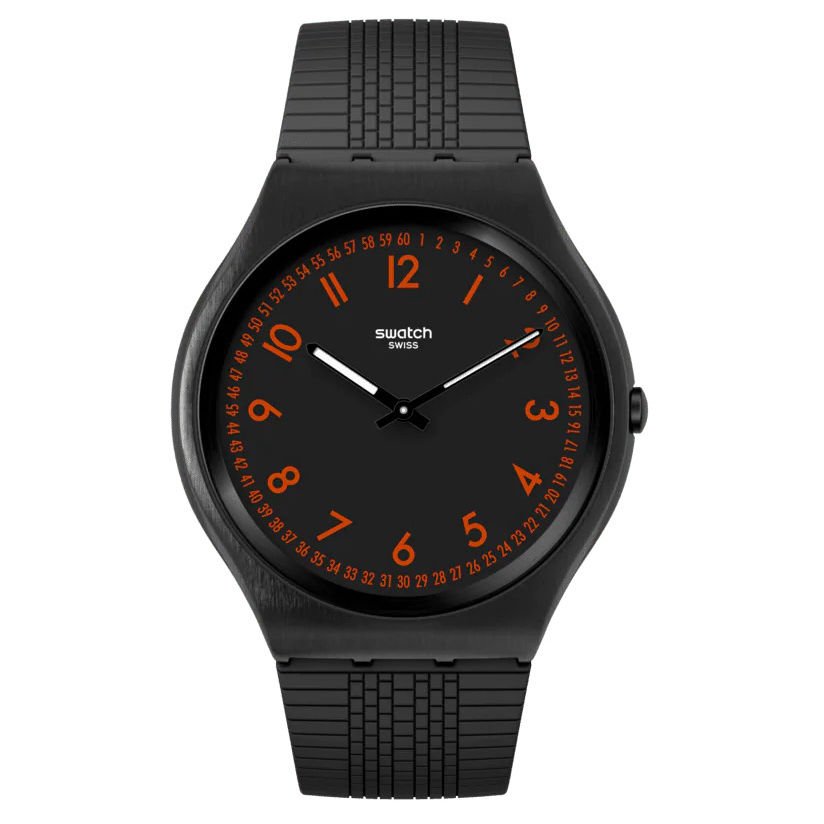 SS07B106 Swatch Brushed Red Erkek Kol Saati