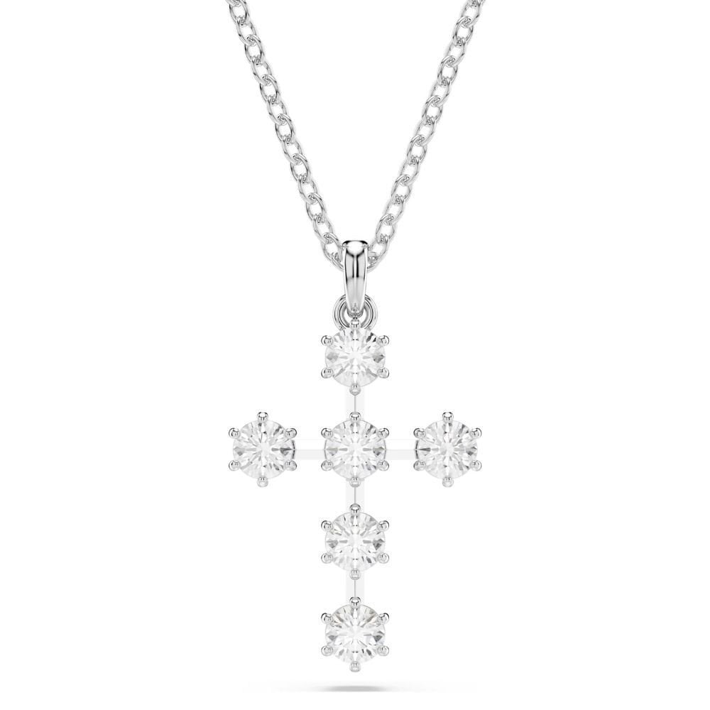 5675576 Swarovski Kolye insigne:Pend Cross_Constella Whi/Rhs 5675576