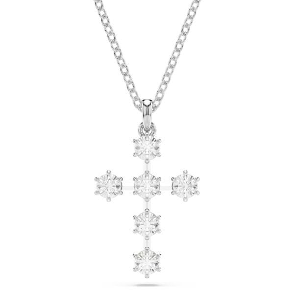 5675576 Swarovski Kolye insigne:Pend Cross_Constella Whi/Rhs 5675576