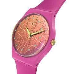 SO28P110 Swatch Fantastic Fuchsia Bayan Kol Saati