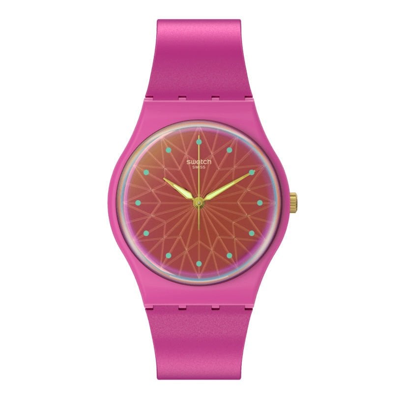 SO28P110 Swatch Fantastic Fuchsia Bayan Kol Saati