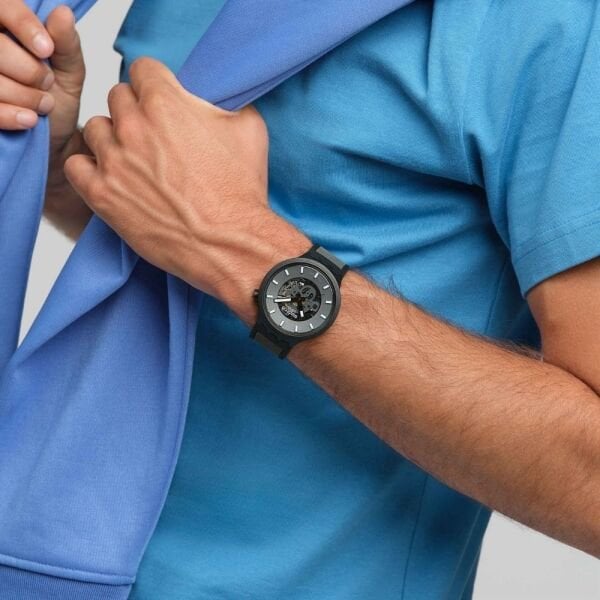 SB05B113 Swatch Past The Horizon Erkek Kol Saati