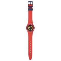 SO28R702 Swatch Concentric Red Bayan Kol Saati