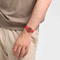 SO28R702 Swatch Concentric Red Bayan Kol Saati