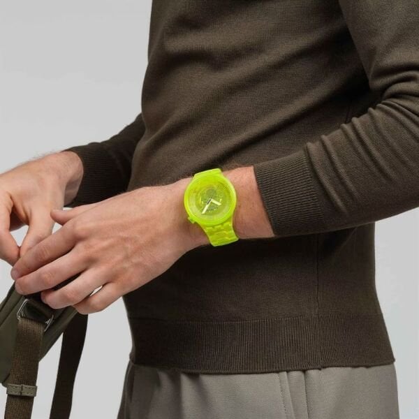 SB05J103 Swatch Yellow Joy Unisex Kol Saati