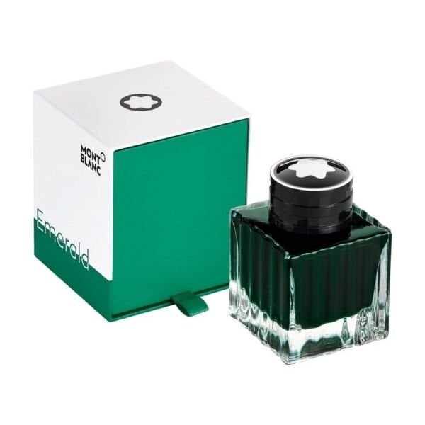 118124 Mont Blanc Ink Bottle Emerald Green 50 ml 118124