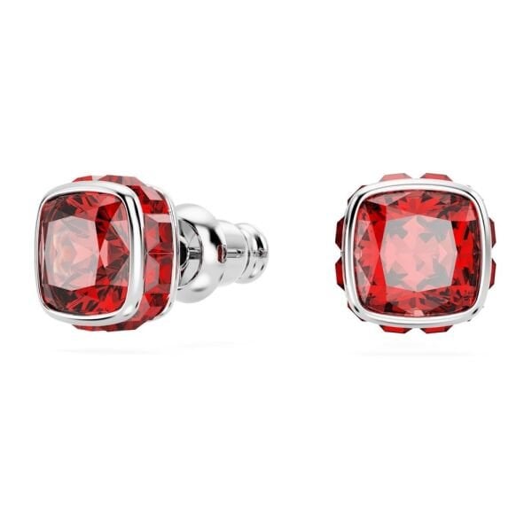 5661959 Swarovski Küpe Birthstone:Pe Studs Jul Red/Rhs 5661959
