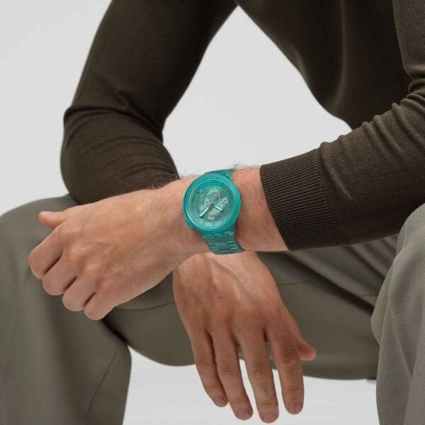 SB05L101 Swatch Turquoise Joy Unisex Kol Saati